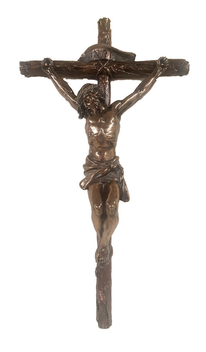 Veronese Crucifix Cold Cast Bronze 16"