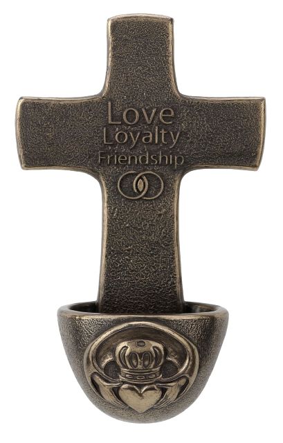 Claddagh Holy Water Font
