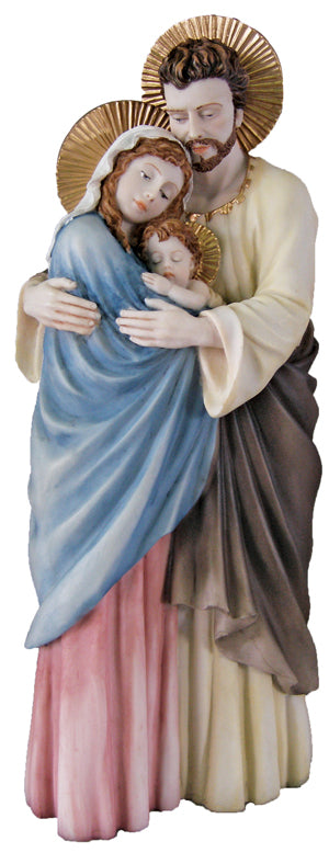 Holy Family Statue Color 10"