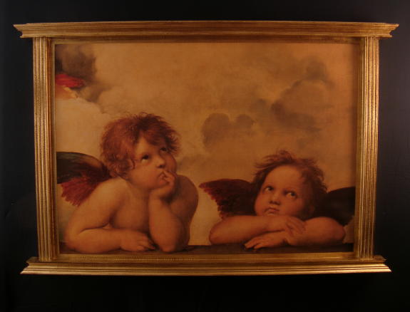 Raphael Angels Florentine Plaque