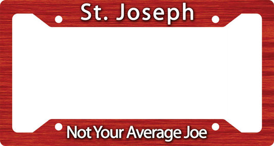 St Joseph License Plate Frame