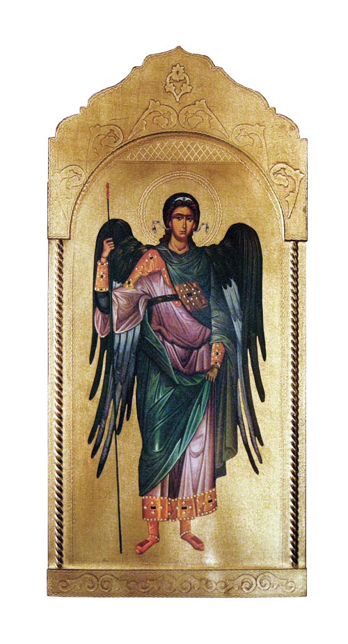 Archangel Michael Florentine Plaque
