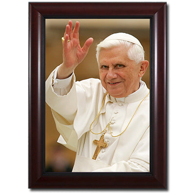 Pope Benedict Waving