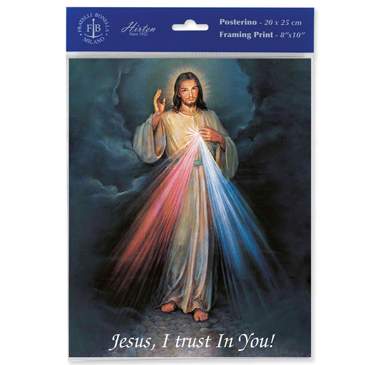 Divine Mercy Print (Pack of 3)