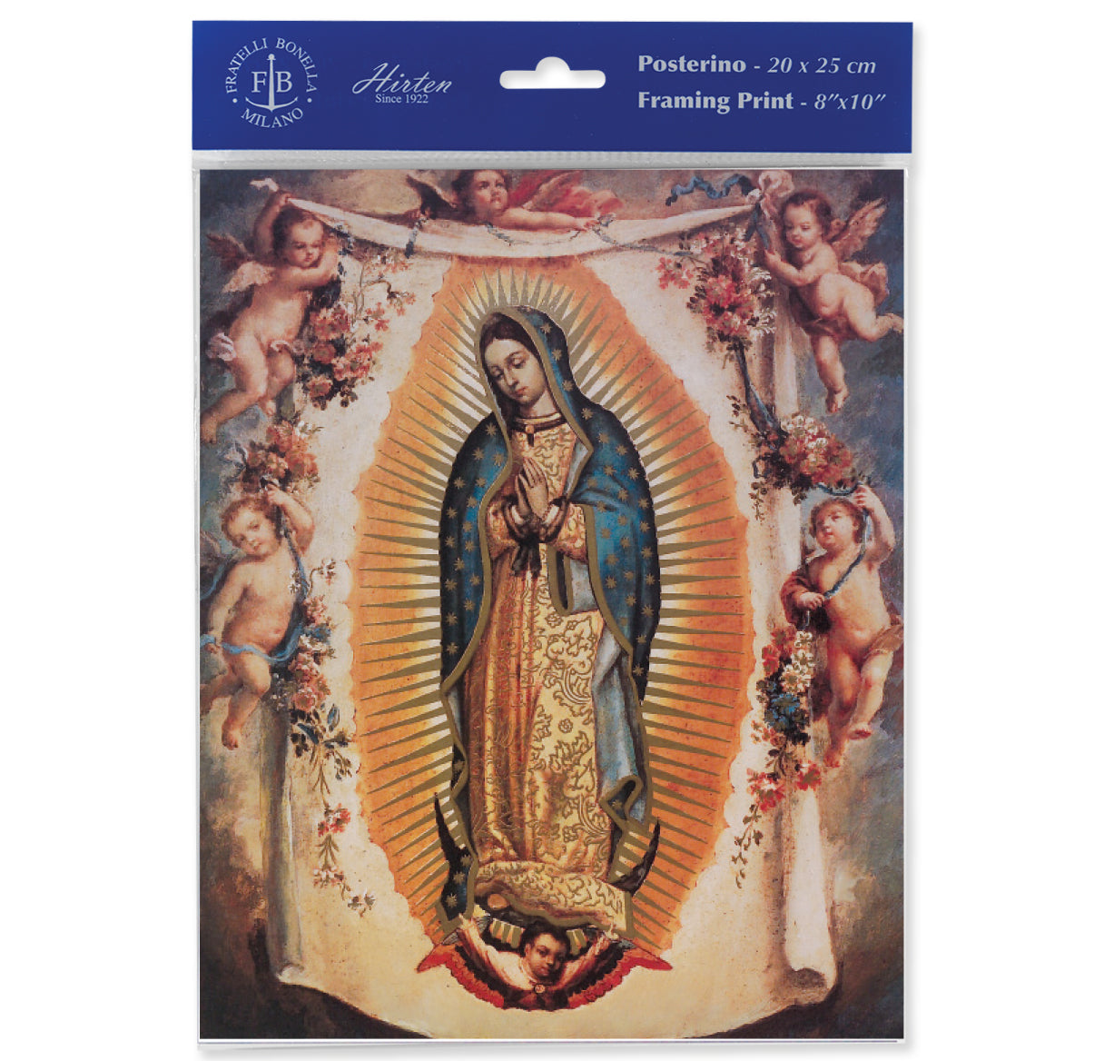 Our Lady of Guadalupe with Angels Print