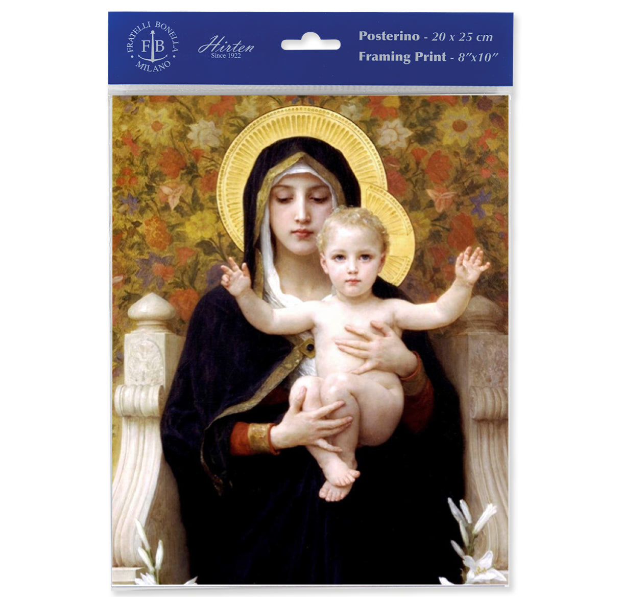 Madonna of the Lilies Print (Pack of 3)