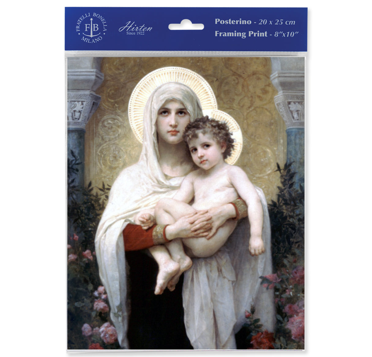 Madonna of the Roses Print (Pack of 3)