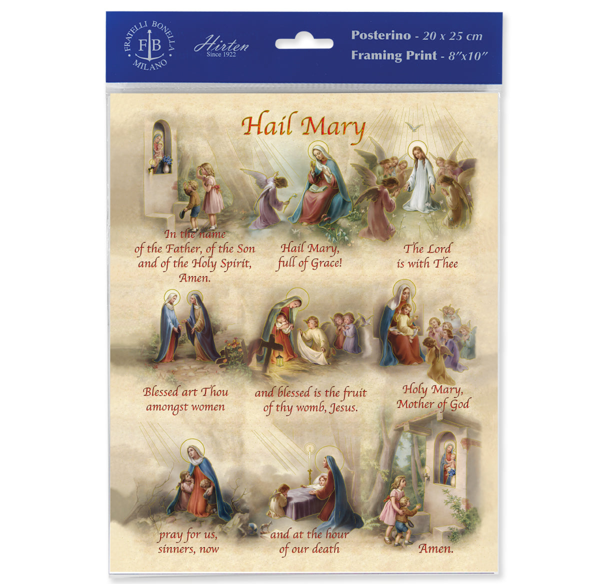 Hail Mary Print (Pack of 3)