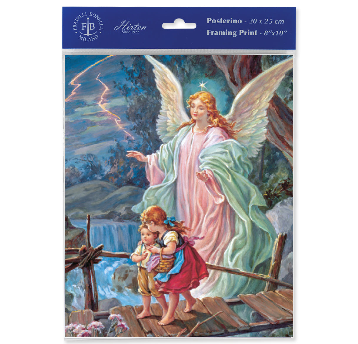Guardian Angel Crossing the Bridge Print (Pack of 3)