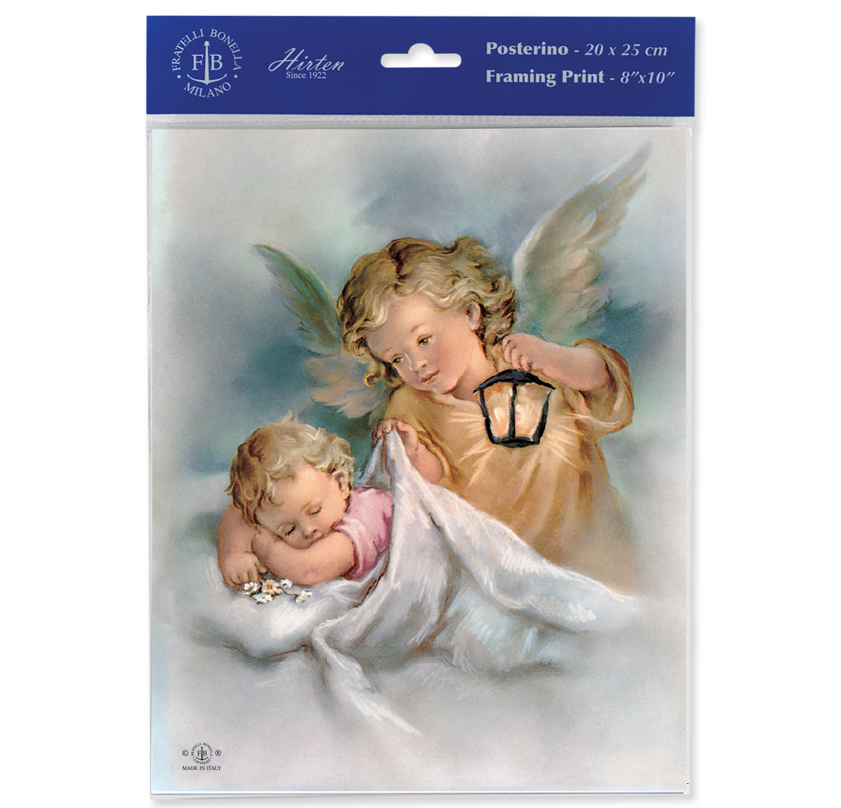 Guardian Angel with Lantern Print (Pack of 3)