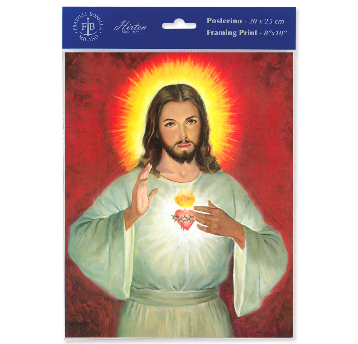 Sacred Heart of Jesus Print (Pack of Three)