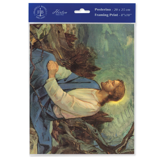 Meditation in the Garden Print (Pack of 3)