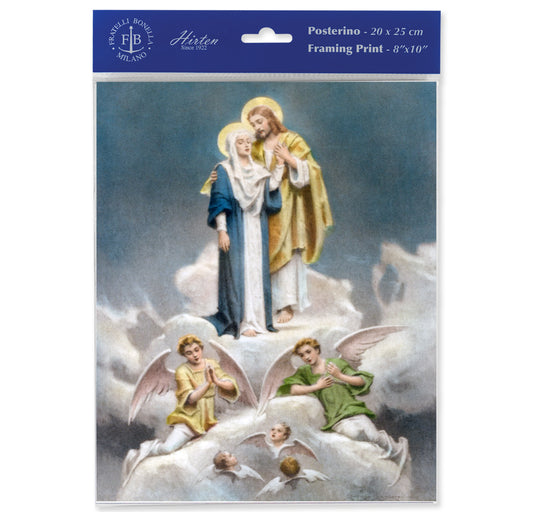 Jesus and Mary Print (Pack of 3)