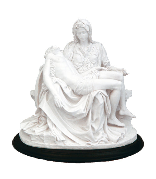Pieta Statue White 7"