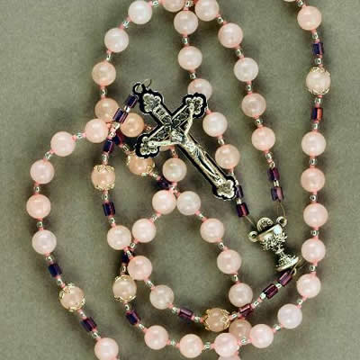 Rose Quartz Rosary