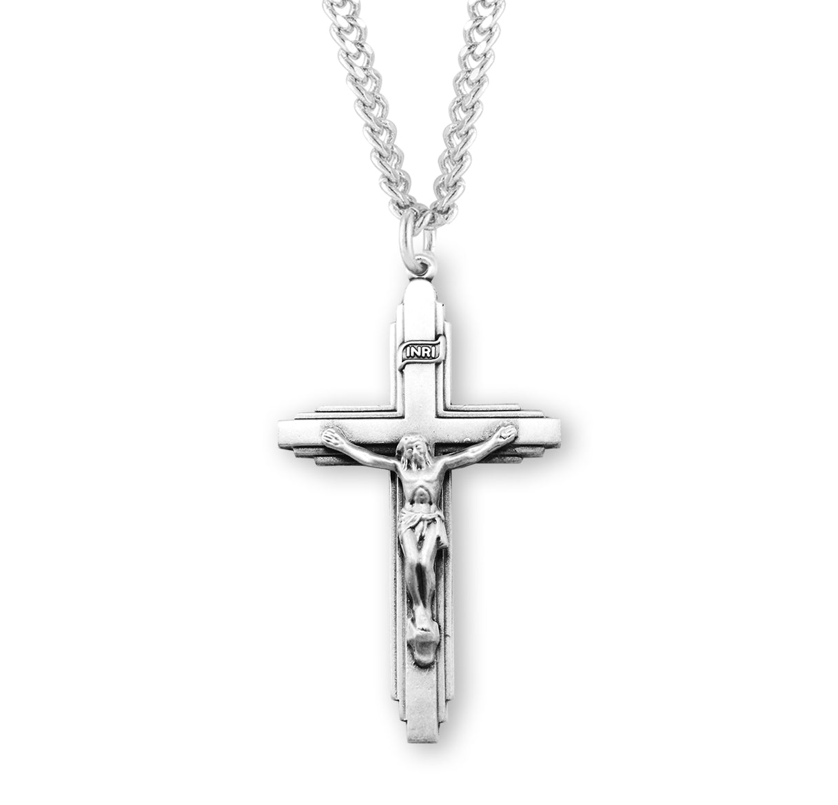 Sterling Silver Triple Level Crucifix
