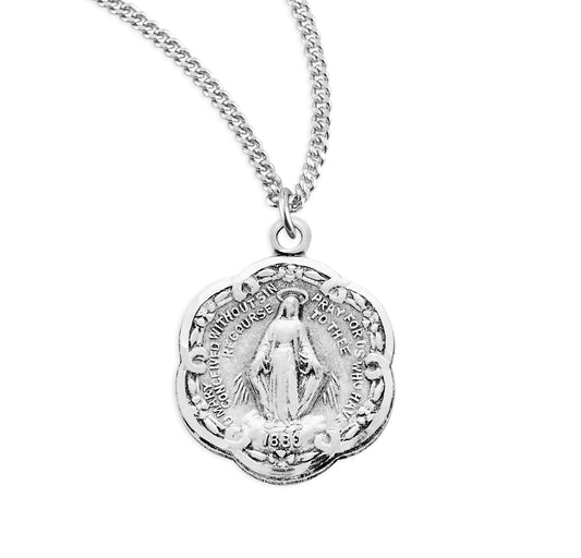 Sterling Silver Miraculous Medal