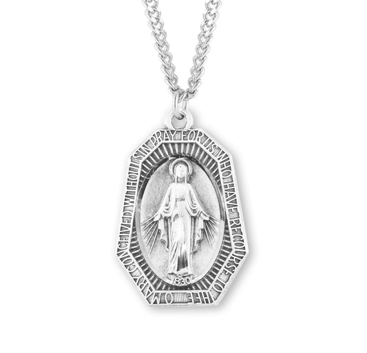 Sterling Silver Miraculous Medal