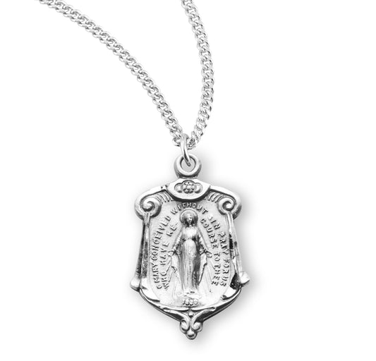 Sterling Silver Miraculous Medal