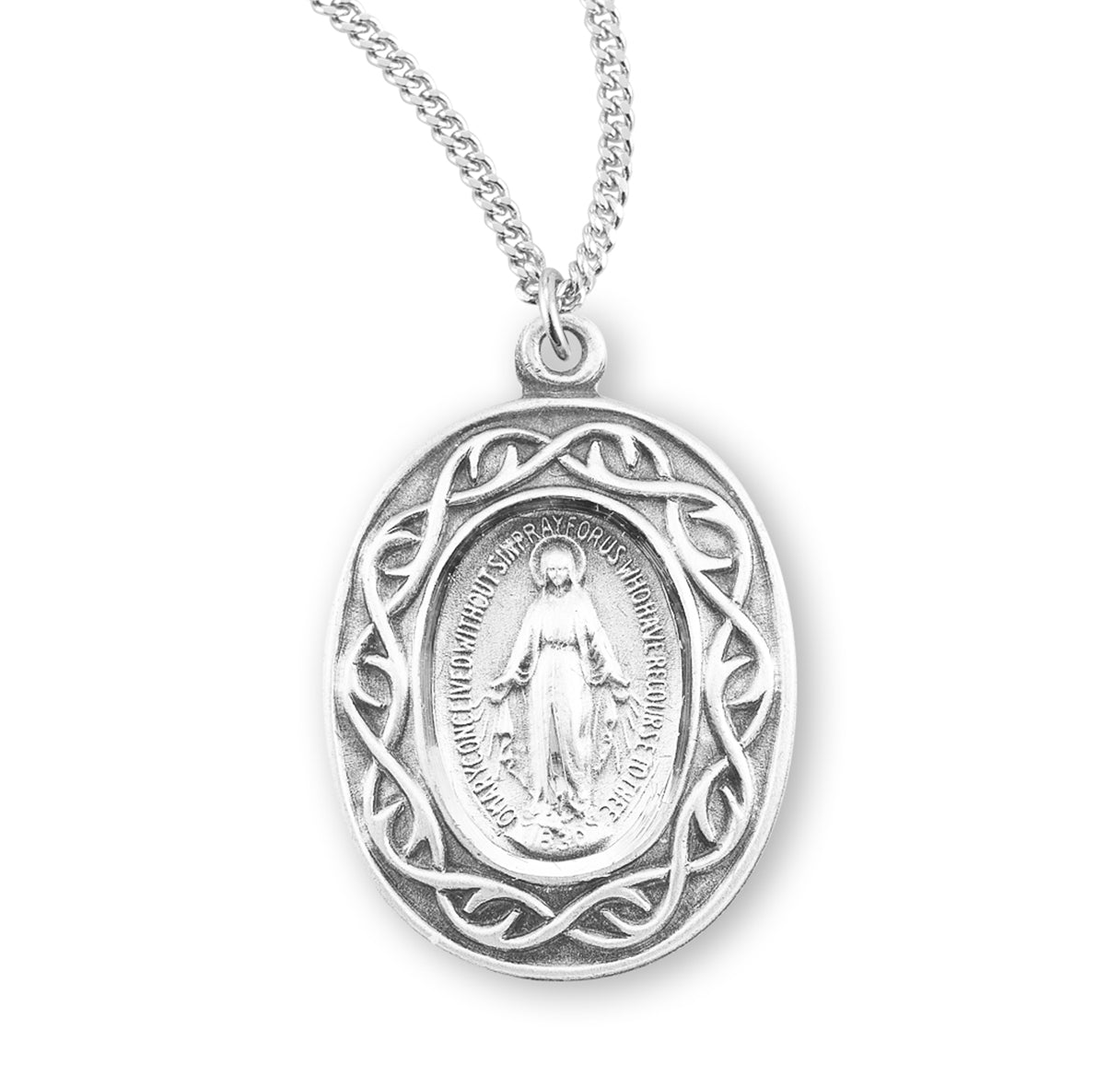 Sterling Silver Miraculous Medal