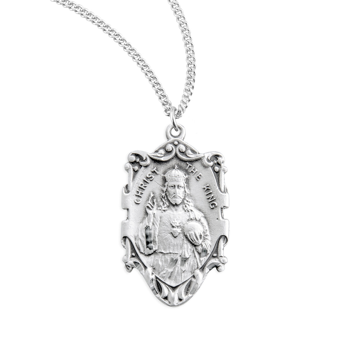 Christ the King Sterling Silver Medal