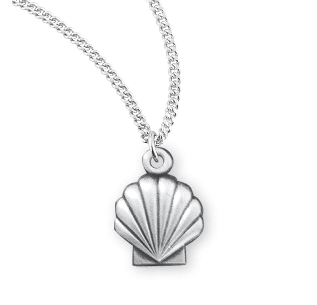 Holy Baptism Shell Sterling Silver Medal – The Catholic Shop