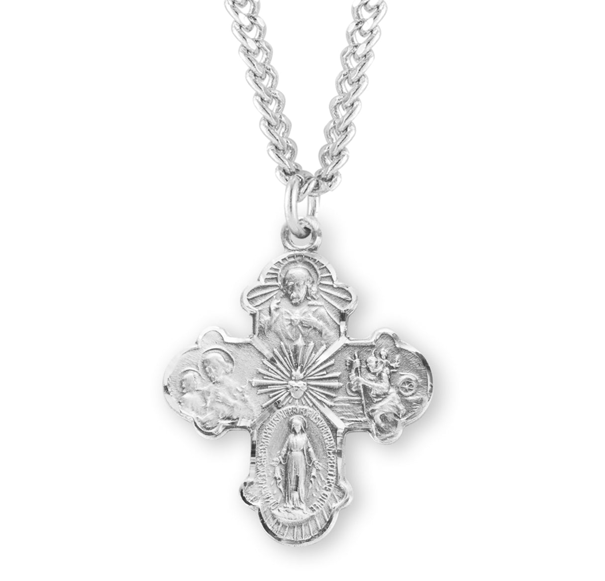 Saint Jude Oval Sterling Silver Medal