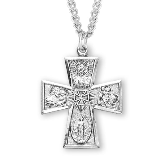 Saint Christopher Sterling Silver Medal