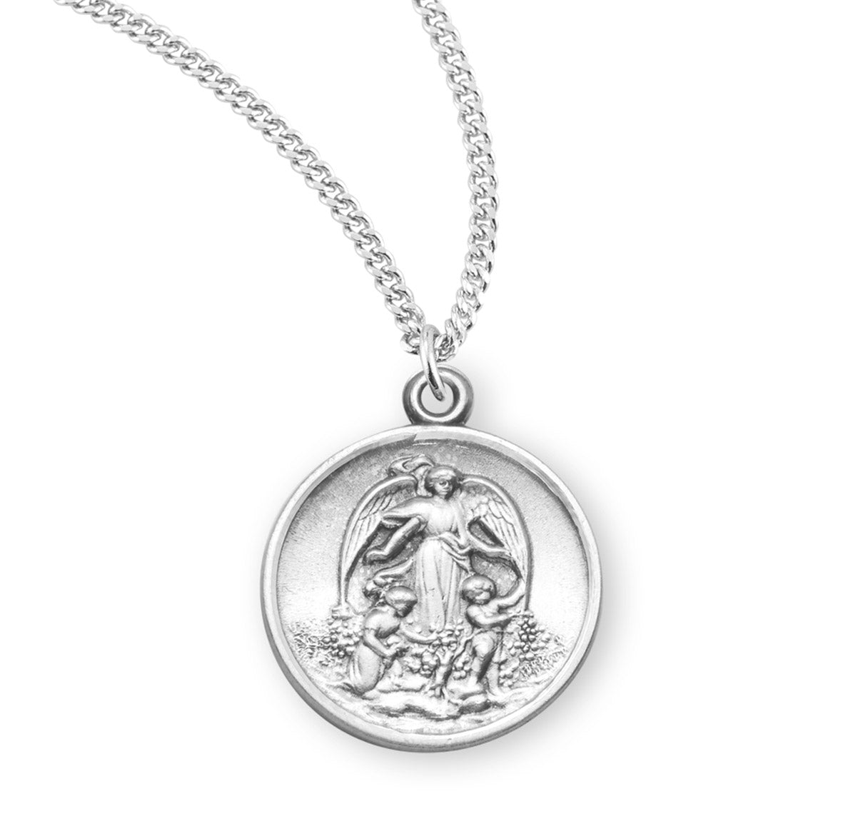 Saint Therese of Lisieux Round Sterling Silver Medal
