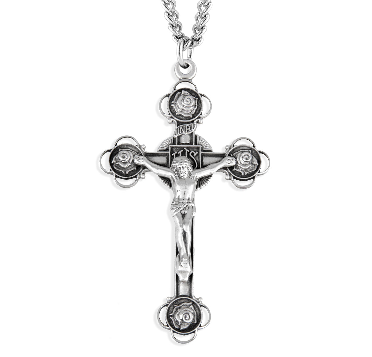 Saint Florian Sterling Silver Firefighters Medal