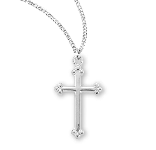 Latin Style Sterling Silver Crucifix