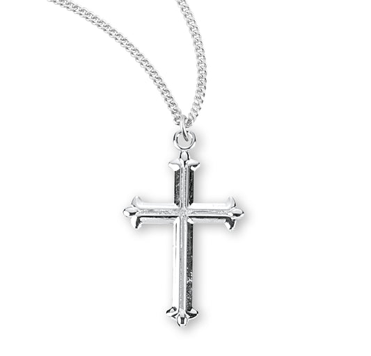 Sterling Silver Cut Out Cross