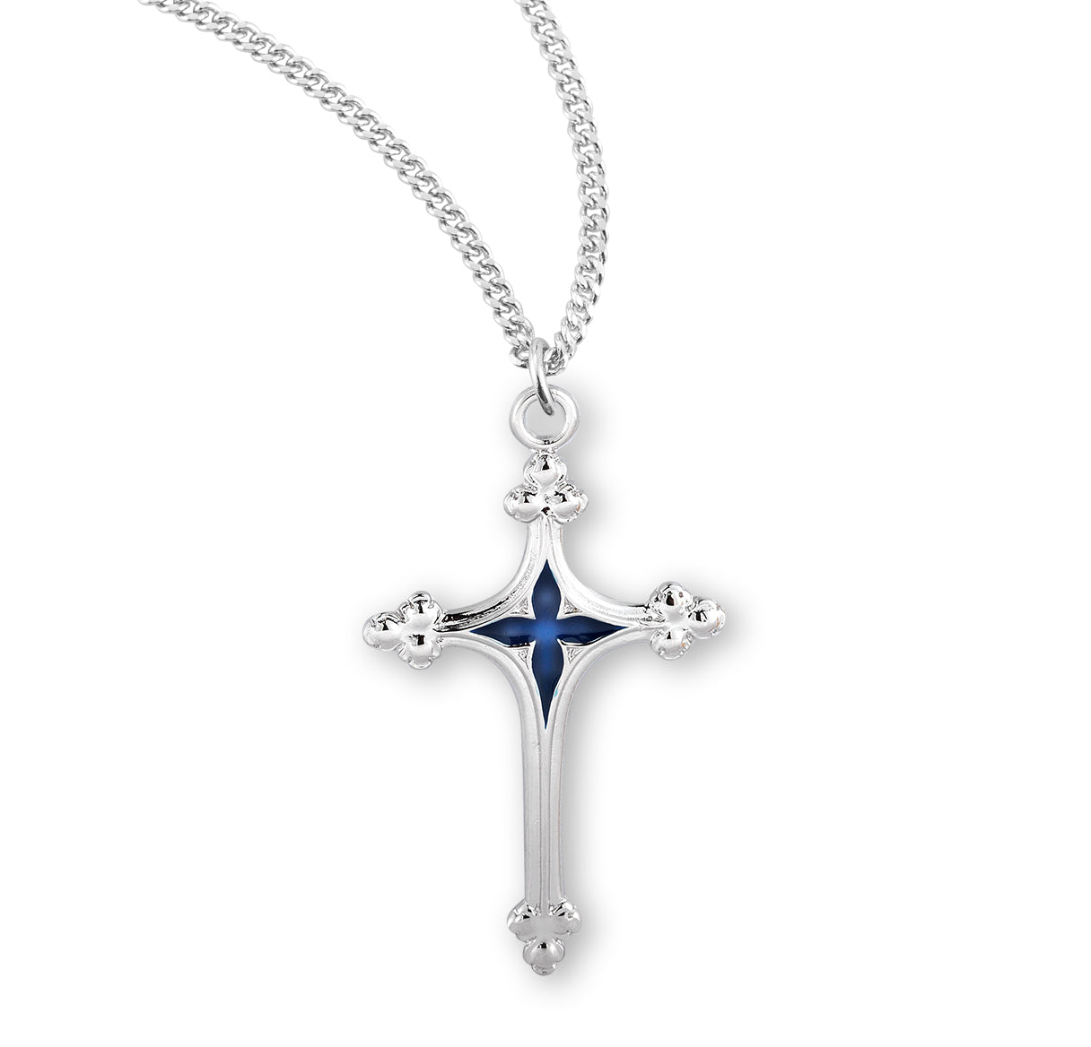 Sterling Silver High Polished Cross
