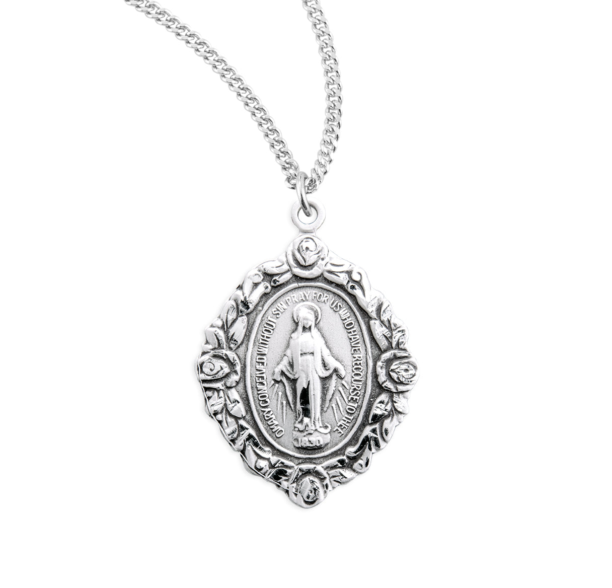 Sterling Silver Miraculous Medal