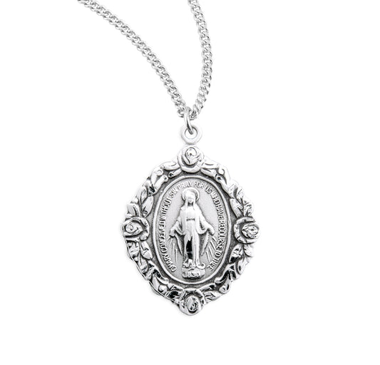 Sterling Silver Miraculous Medal