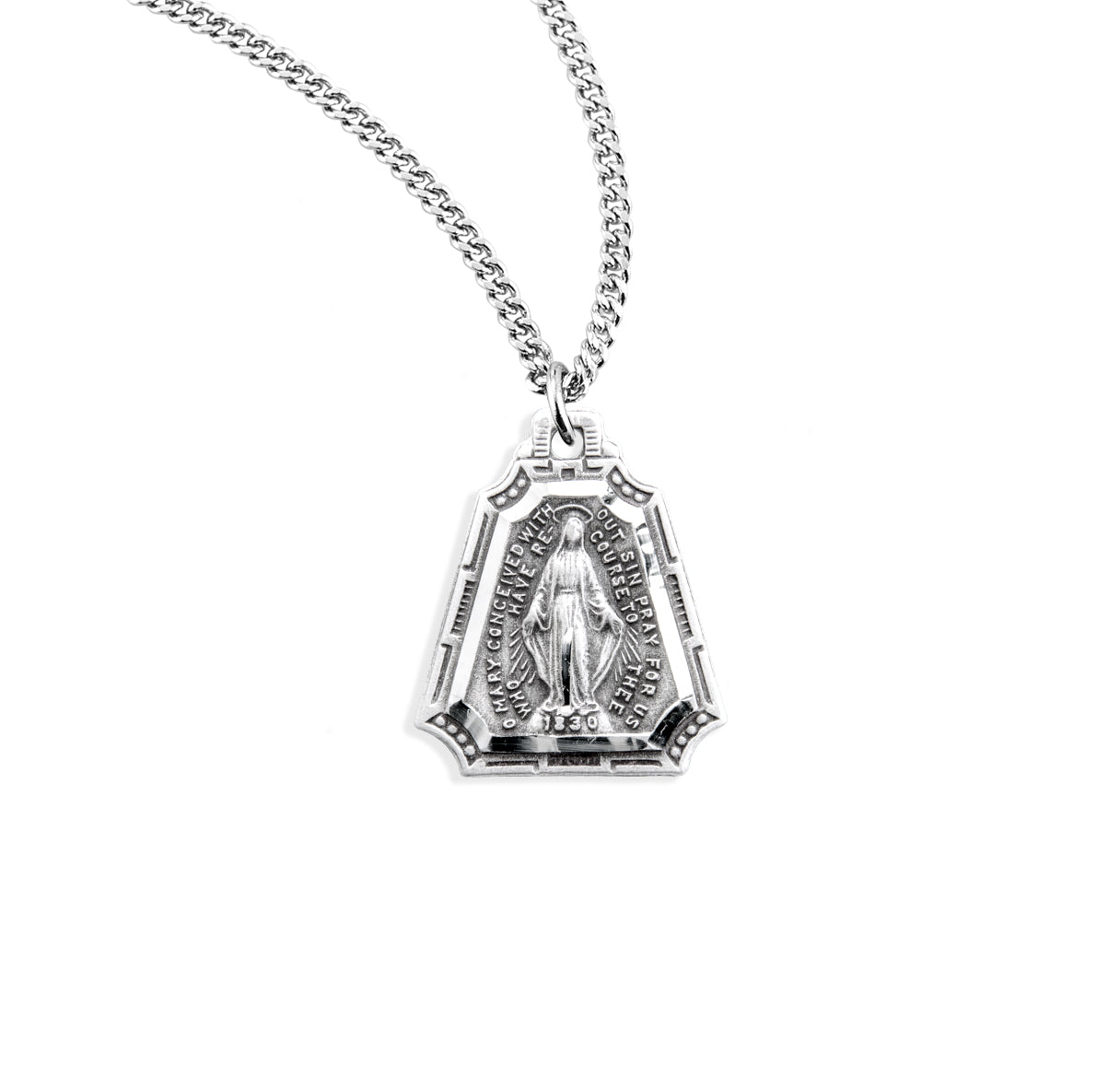 Sterling Silver Miraculous Medal