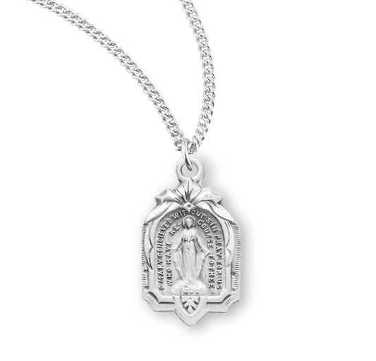 Sterling Silver Miraculous Medal