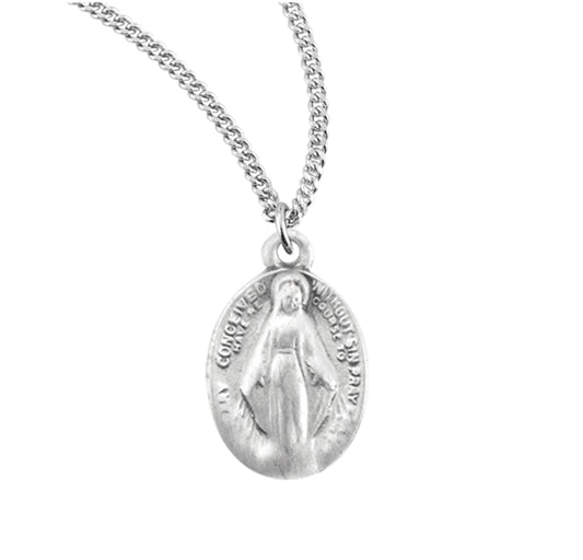 Sterling Silver Baby Miraculous Medal