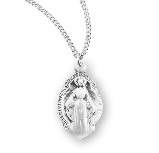 Sterling Silver Baby Miraculous Medal