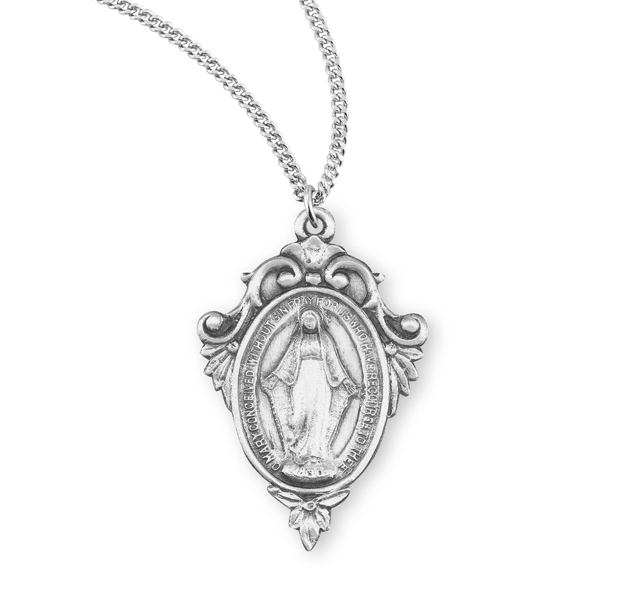 Sterling Silver Miraculous Medal