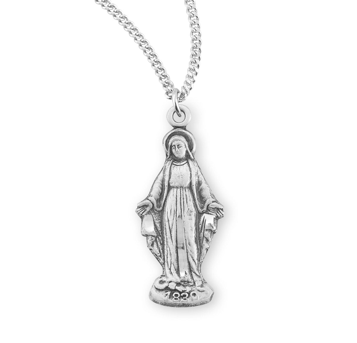 Our Lady of Grace Sterling Silver Medal