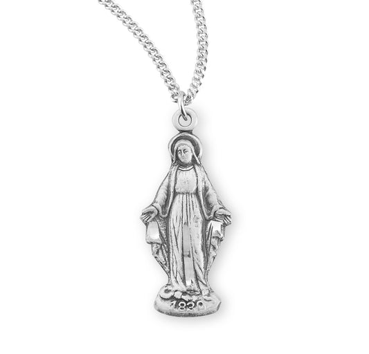 Our Lady of Grace Sterling Silver Medal