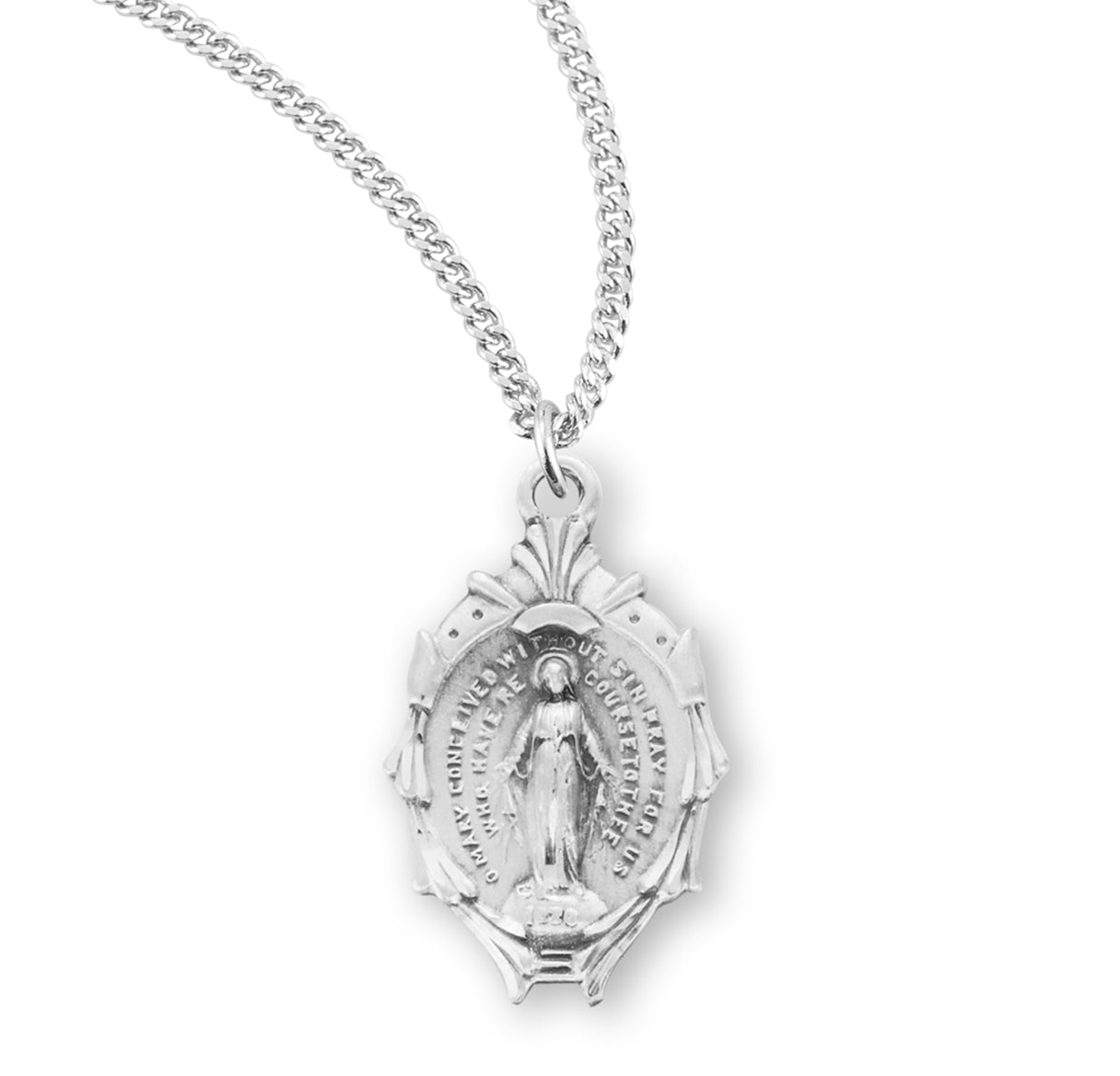 Sterling Silver Miraculous Medal