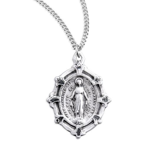 Sterling Silver Miraculous Medal