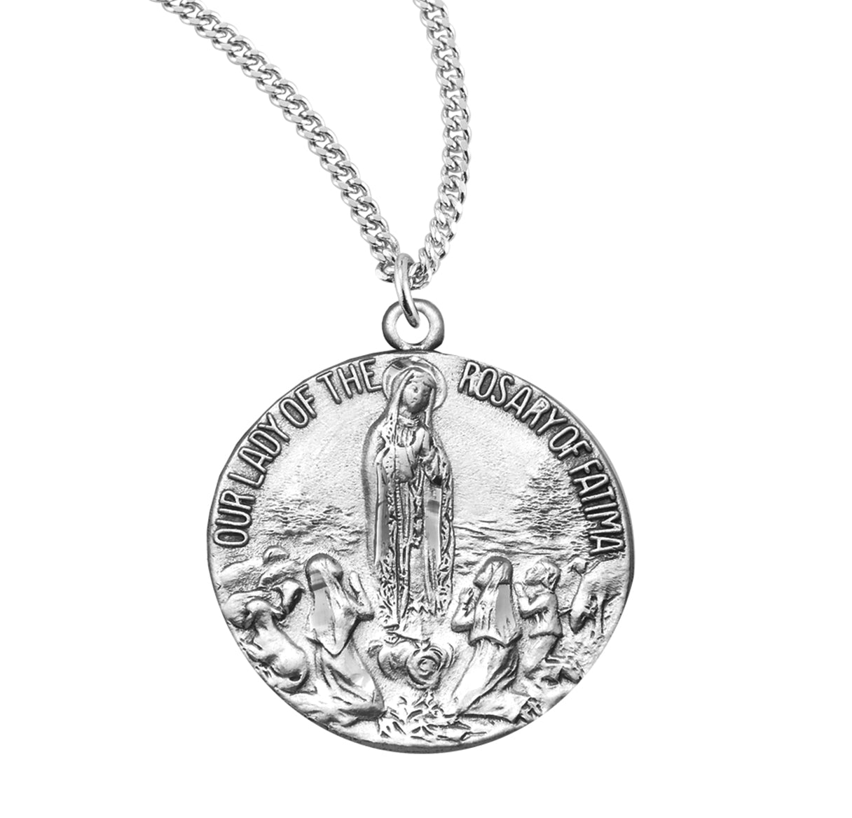 Our Lady of Czestochowa Round Sterling Silver Medal