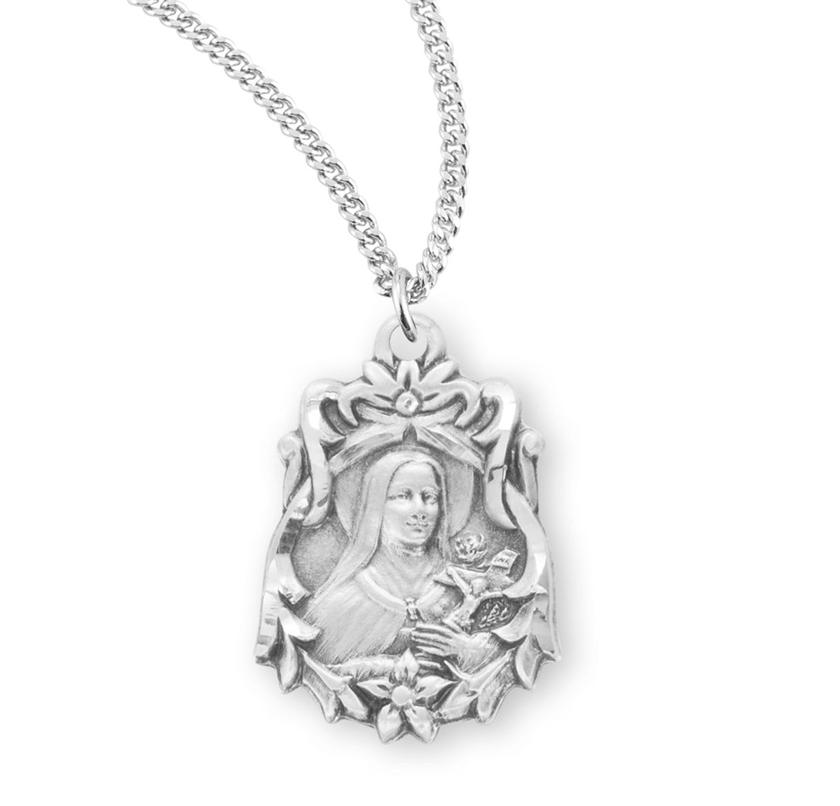 Our Lady of Guadalupe Round Sterling Silver Medal