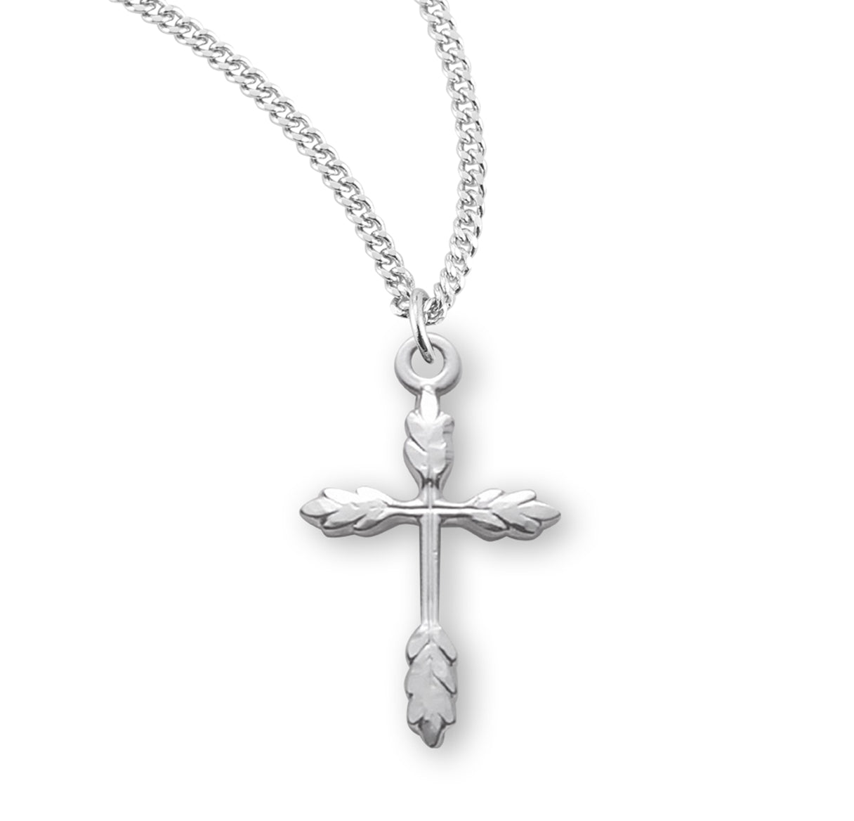 Sterling Silver Taper End Cross