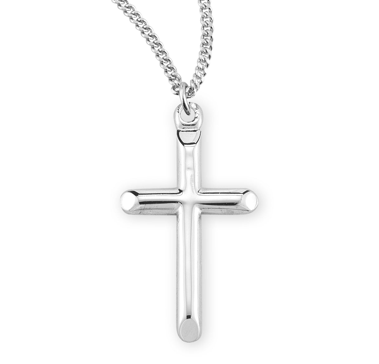 Two-Tone Sterling Silver Cross