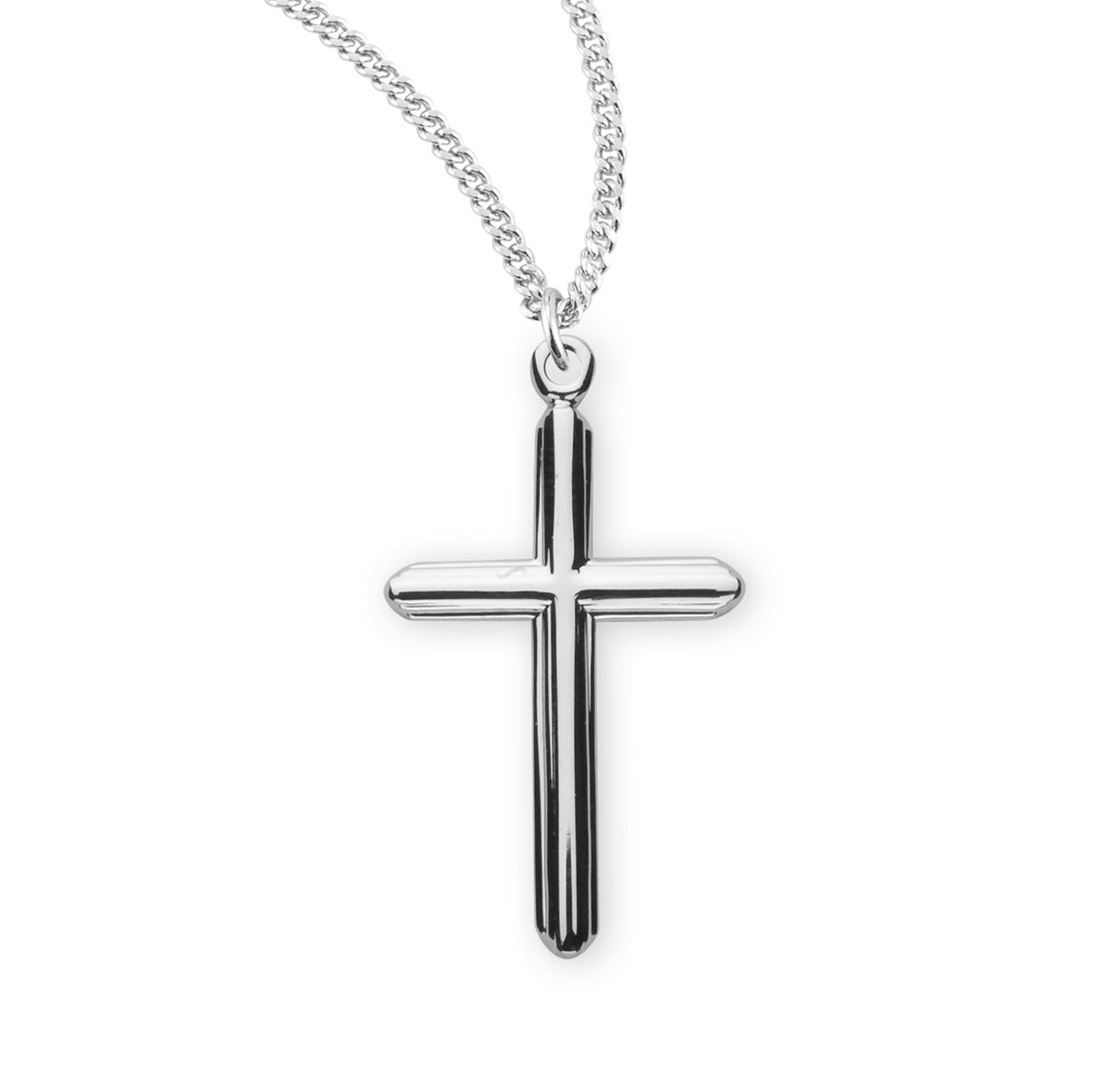 Sterling Silver Inlay Cross
