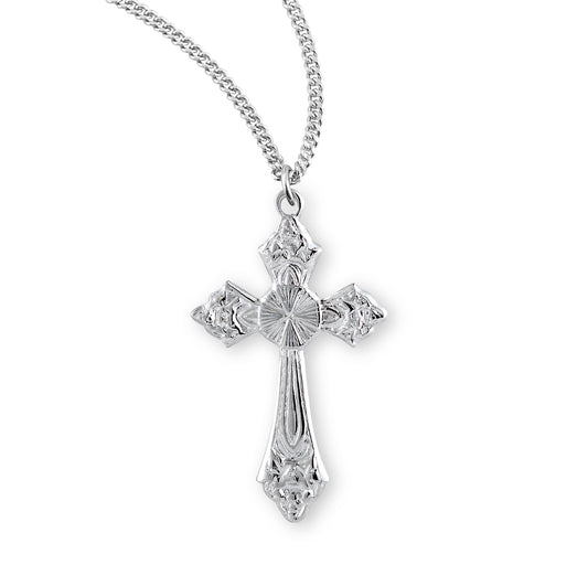 Sterling Silver Fancy Cross